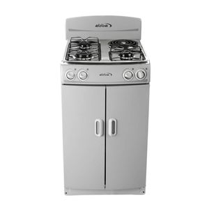 Estufa de Piso Mixta Abba 4 Puestos QL Gas Natural Torre Gris - AM1005NG