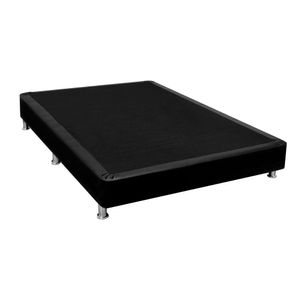 Base Cama Plus Fantasía 140x190 cm Negro