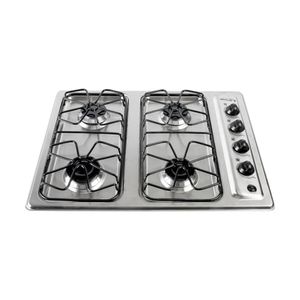 Cubierta Abba 59,5 cm 4 Puestos Gas Propano