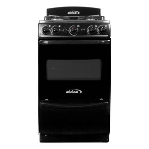 Estufa de piso Abba 50 cm tipo torre Gas Natural Negro - AB2015NN