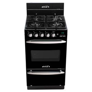 Estufa de piso Abba 20" tipo torre Gas Propano Negro - AG2034L