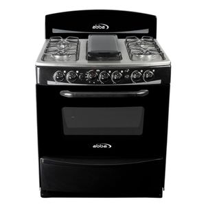 Estufa De Piso ABBA 30" GN Torre Horno GT Negro RG8023NATURAL