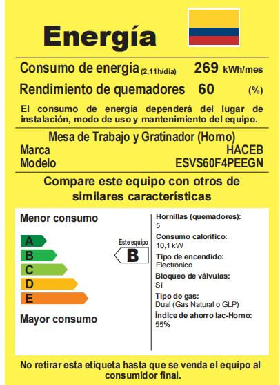 ESTUFAOREGANO60VFGNINOX