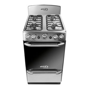 Estufa de Piso con Horno ABBA Acero Inox 20" Gas Natural Platino - AB2015MPLGN