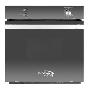 Horno de Empotrar Abba Gas Natural Gratinador Negro - HGE20VEGTLN