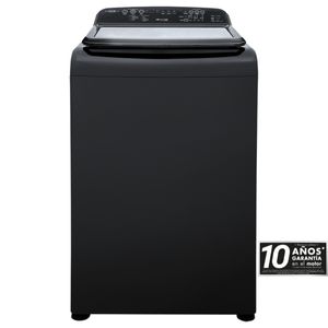 Lavadora Carga Superior Haceb 19kg (42libras) Negro LAV IVY 19 KG D NEGR