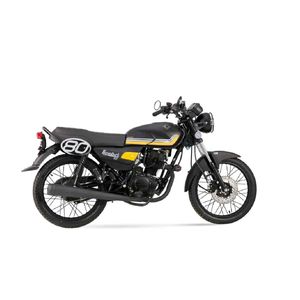 Moto Victory Bomber 125 Sport Modelo 2024 Negro Nebulosa - Amarillo