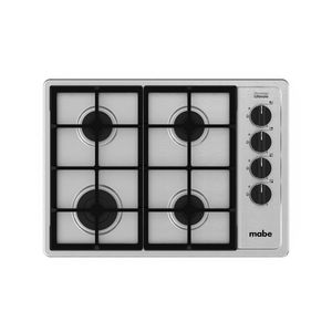 Cubierta Mabe 60 Cm a Gas Natural 110-220V Inox PM6044NF0