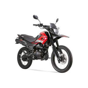 Moto Victory MRX 125 Modelo 2024 Rojo Escarlata - Negro