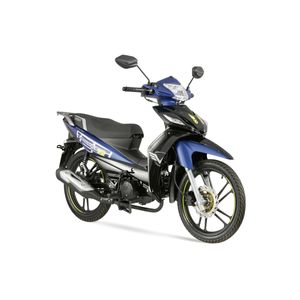 Moto Victory Advance R 125 Modelo 2024 Azul Cobalto - Verde