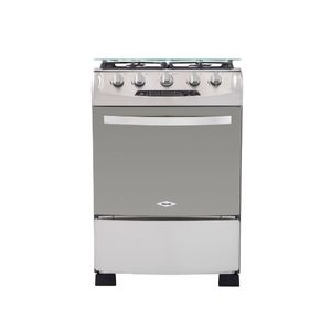 Estufa de Piso Haceb Orégano Ultra 60cm 4 Puestos Gas Propano Inox ESTUFAOREGANO60ULTRAGPINOX
