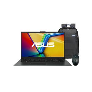 Portátil Asus 15,6" Intel Core i3 RAM 8GB + Morral + Mouse Negro E1504GA-NJ330W (SIN IVA)