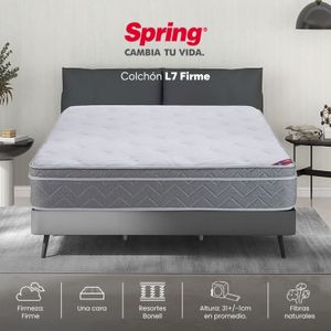 Colchón Spring Infinite L7 Firme Doble 140 x 190 cm