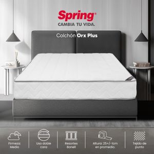 Colchón Spring Ortorelax Plus Doble 140 x 190 cm