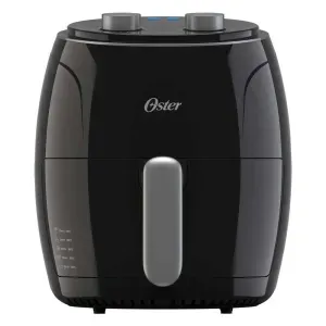 Freidora de Aire Manual Oster 3.8 Litros Negra con Controles de Tiempo y Temperatura