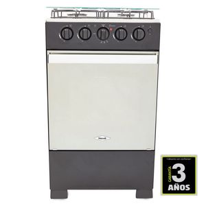 Estufa de Piso Haceb 4 Puestos Gas Natural Gratinador Romero Reflex