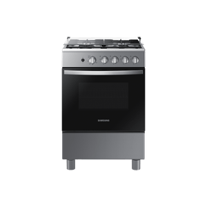Estufa de Piso Samsung 4 Puestos Gas Natural con Horno Silver NX24BG45411VCO