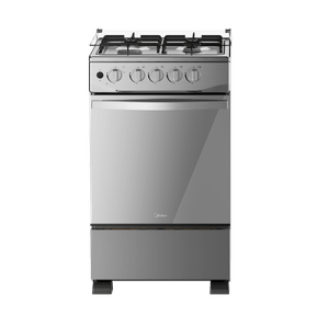 Estufa de Piso Midea 20" con Gratinador High inox MGS20FS1LFAWMSS-CO