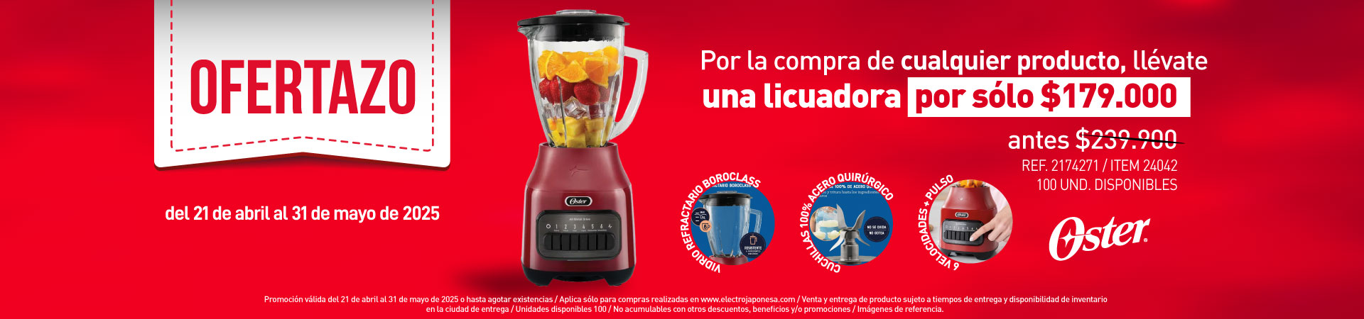 Ofertazo Licuadora